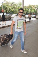 Aashish Chaudhary depart to Goa for Planet Hollywood Launch in Mumbai Airport on 14th April 2015